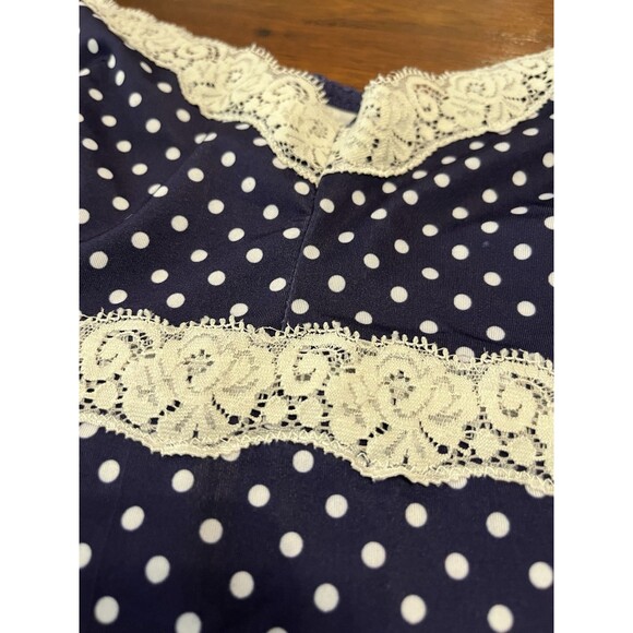 🔥 Delta Burke Polka Dot Coquette Nightie XL EUC! 🔥 - Picture 7 of 10